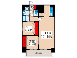 グランデュール富士の物件間取画像